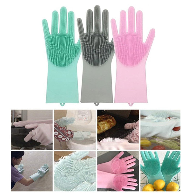 1 Pair Silicone Scrubber for pets