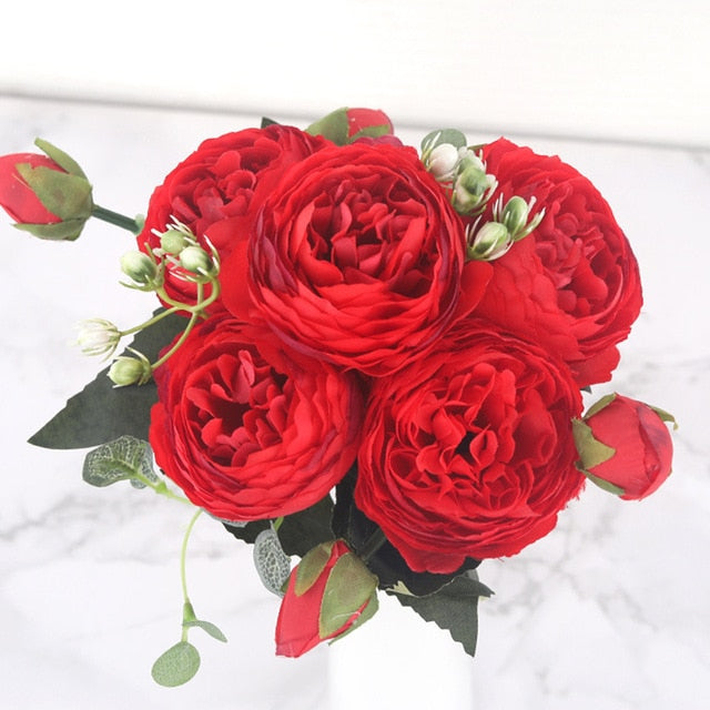 30cm Artificial Flowers Bouquet  Home Decor