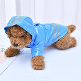 S-XL Pets Dog Hooded Raincoats