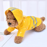 S-XL Pets Dog Hooded Raincoats