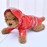 S-XL Pets Dog Hooded Raincoats