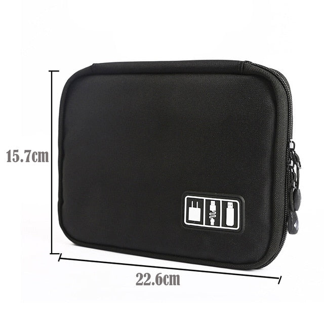Waterproof Travel Cable Storage Case