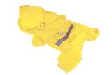 Pet Hooded Reflective Raincoat