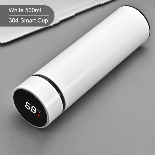 Water Bottle with LED Temperature Display