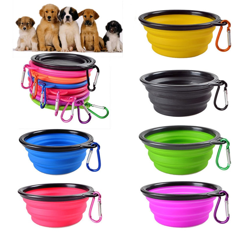 350ml Folding Silicone Dog Bowl