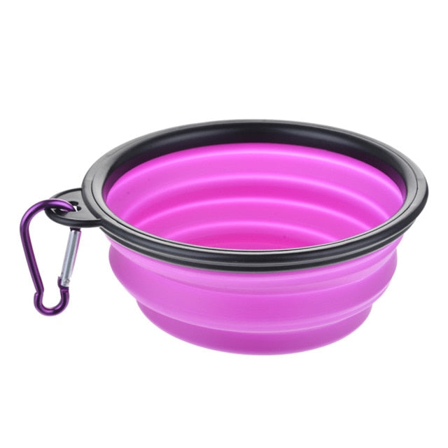 350ml Folding Silicone Dog Bowl