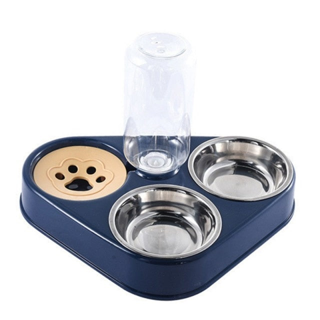 500ML 3 in 1 Dog Feeder Bowl